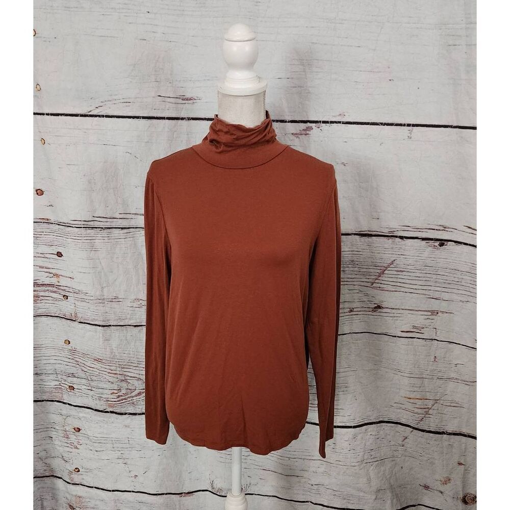 Eileen‎ Fisher Tencel Blend Turtleneck Size Medium
